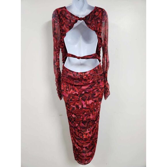 BNWT Anthropologie MISA Cutout Dress Size L - Picture 8 of 11